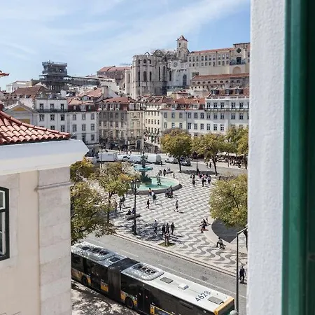 Apartman Flh Praca Rossio Exquisite With View *